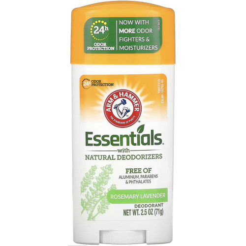 Дезодорант із натуральними дезодорувальними речовинами Arm & Hammer  Essentials розмарин і лаванда  71 г